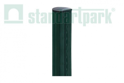 Столб круглый 51х1,2х2500 RAL 6005