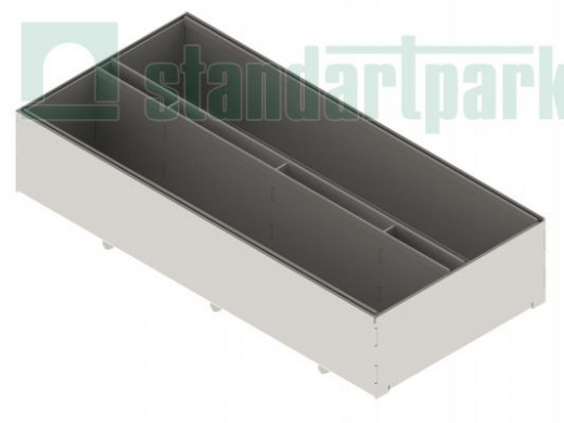 Щелевая насадка Slim Drain ревизионная ТИП 1 T-образная DN200 кл. А15