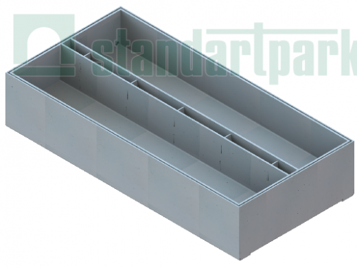 Щелевая насадка Slim Drain ревизионная ТИП 2 T-образная DN200 кл. В125, С250