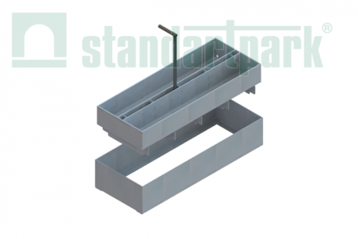 Ручка для подъема ревизионного элемента щелевых насадок Slim Drain ПН-75