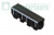 Лоток водоотводный пластиковый PolyMax Drive DN200 h317с решеткой чугунной «шина» ВЧ кл. Е600 (к-т)